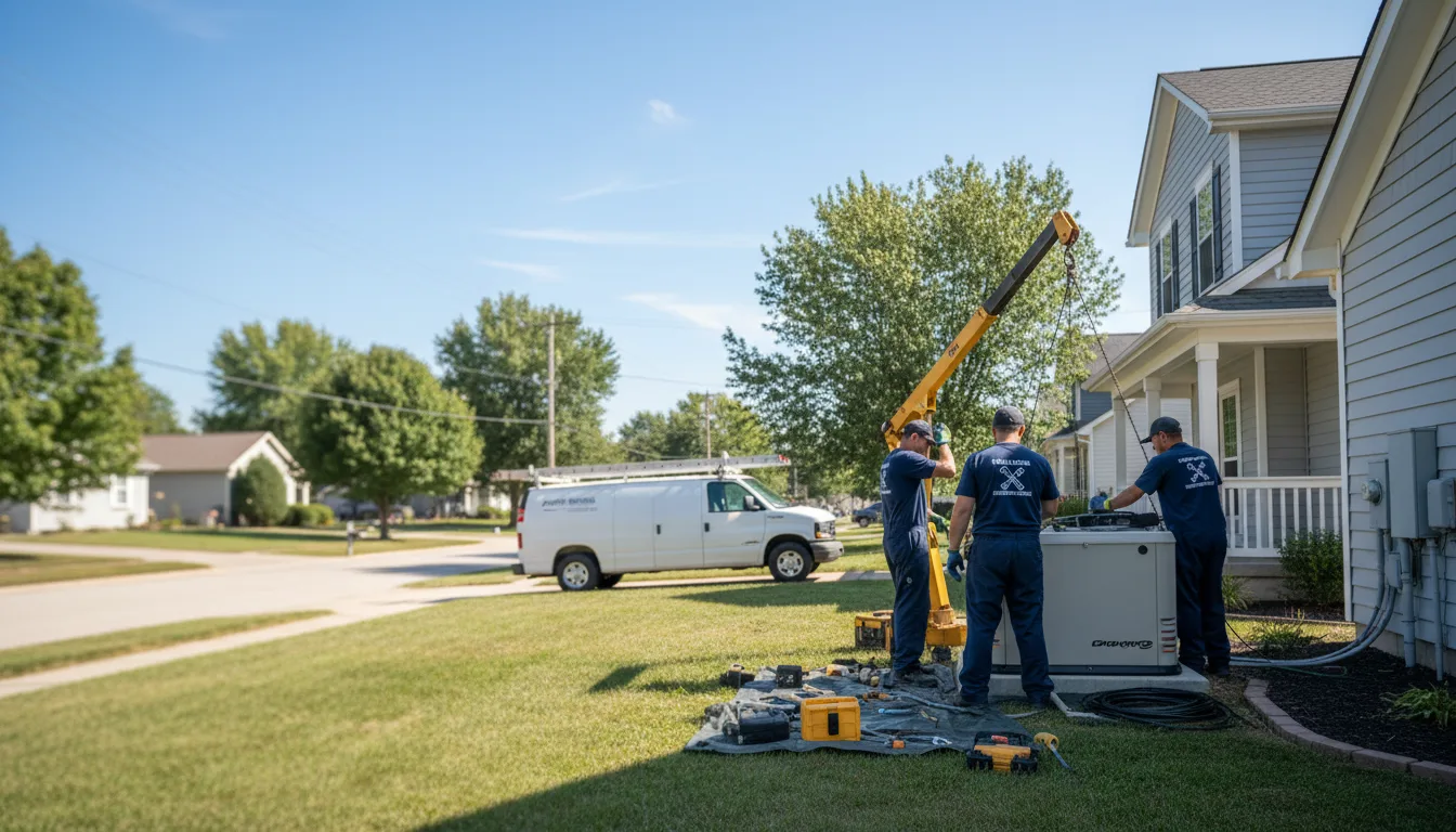 Generator Installation in Dahinda, IL near me
